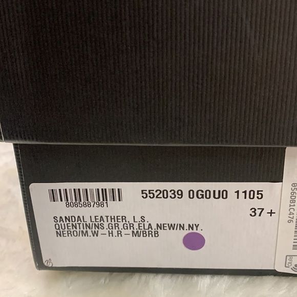 Gucci black leather Sylvie vintage web star/ bee pumps - Picture 9 of 11